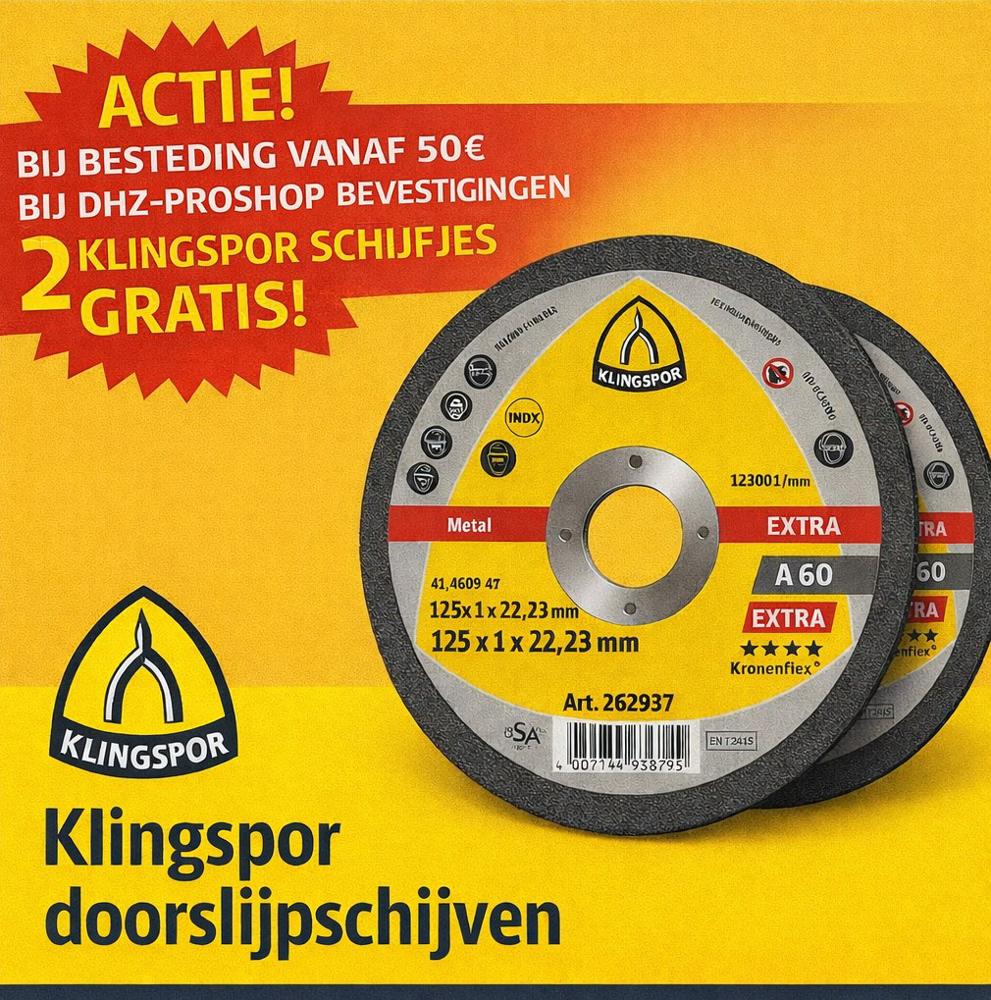 Klingspor actie